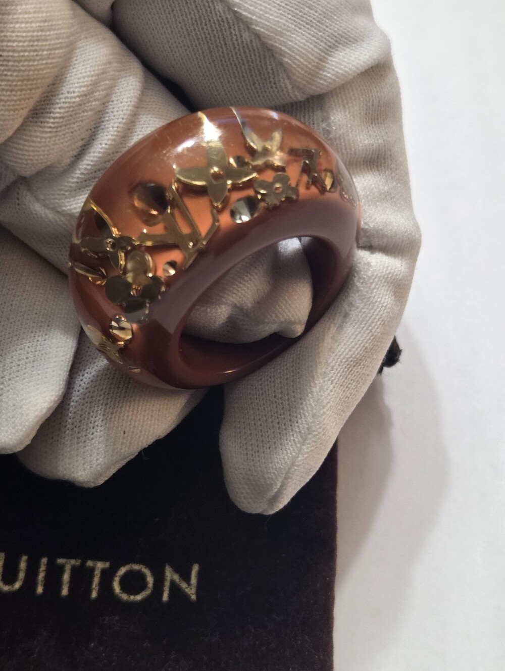 LOUIS VUITTON RESIN RING